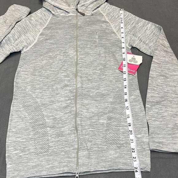 SoHo Sport Women’s Grey Zip up Hoodie Size Medium - Picture 5 of 7